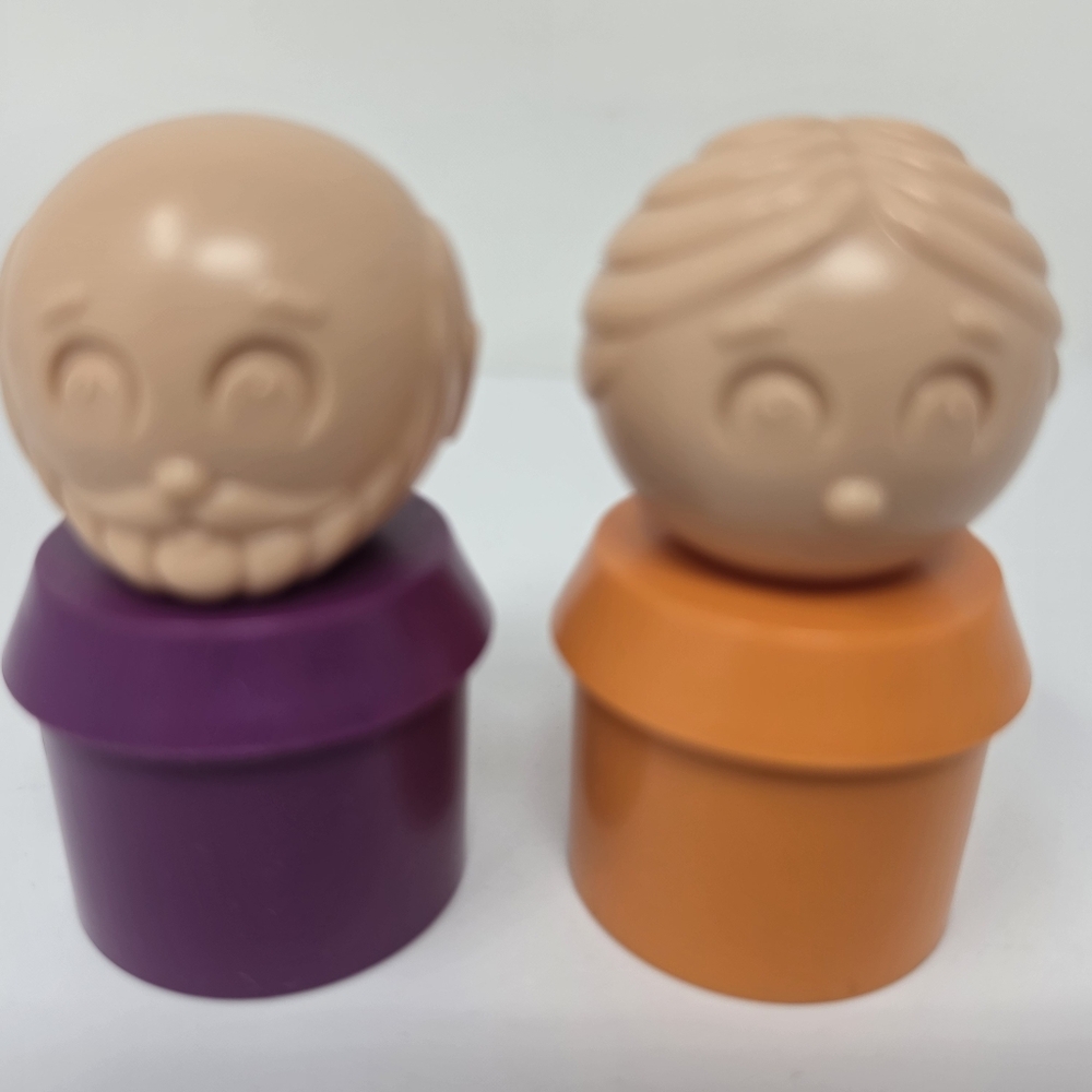 Tupperware Noah's Arc Replacement Figures Lot of 2 Part Pieces